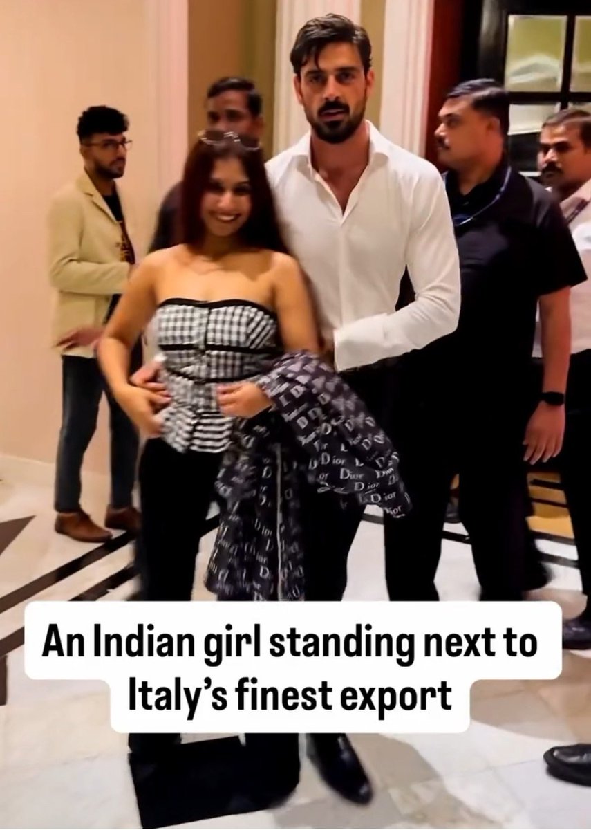 venom1s's tweet photo. An Indian girl met the actor from 365 Days and clicked a picture with him.

Thousands of girls are simping and getting horny in the comments.

Isn't this sexualization?

Now nobody will ask for consent?

If it were an Indian actor, girls would be hating and abusing him? https://t.co/afH0wWimqZ