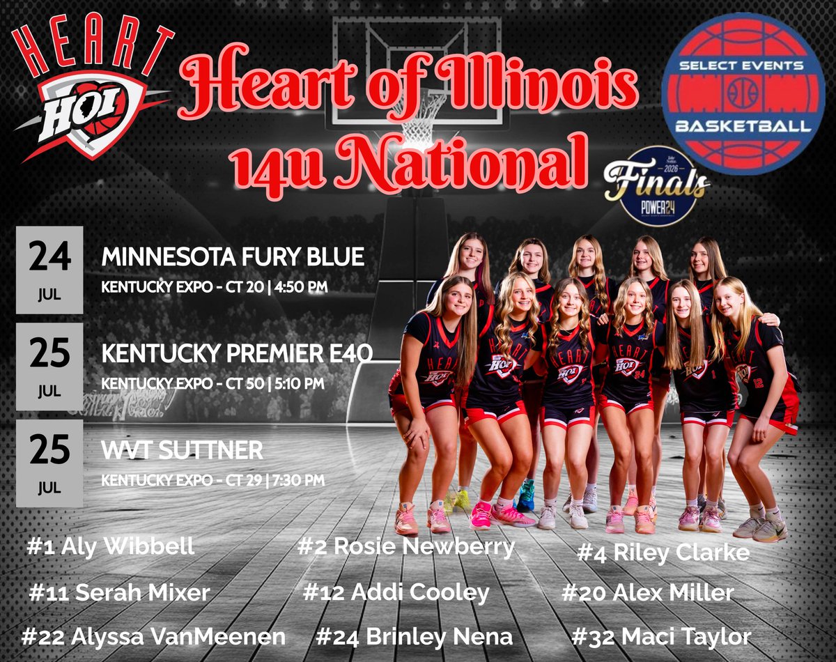 HeartofIllinois's tweet photo. π 15u S40, 14u National & 13u National are at Select40/P24 Finals in Louisville this weekend! Excited to π our younger players compete this weekend!! β€οΈπ€ #hoifam #hoiproud #builtdifferent https://t.co/469IBsouTk