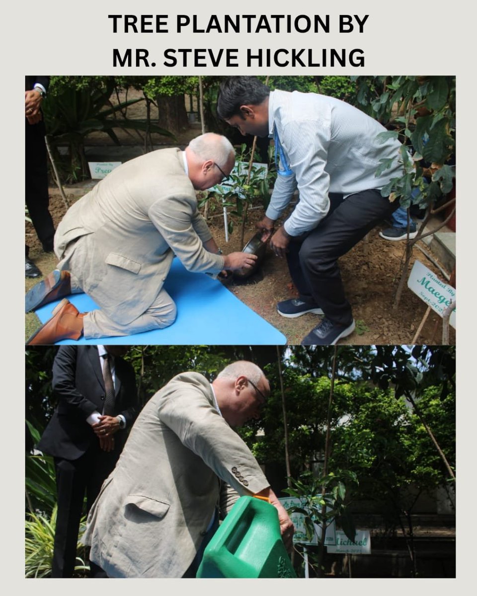 dirsvkm's tweet photo. An International Student Academic and Leadership Training Program-UK at KSV, SVKM Campus Kadi  in Collaboration with Futura Group, UK commenced with the arrival of British Deputy High Commissioner Mr. Steve Hickling at the KSV campus. https://t.co/yGoCkNIkZK
