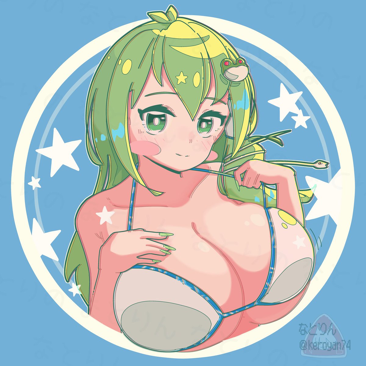 keroyan74's tweet photo. #めちゃくちゃ暑いから水着の絵でTLを埋めよう
少しでも涼しくなりますように🙏 https://t.co/9sp2tiZFm8