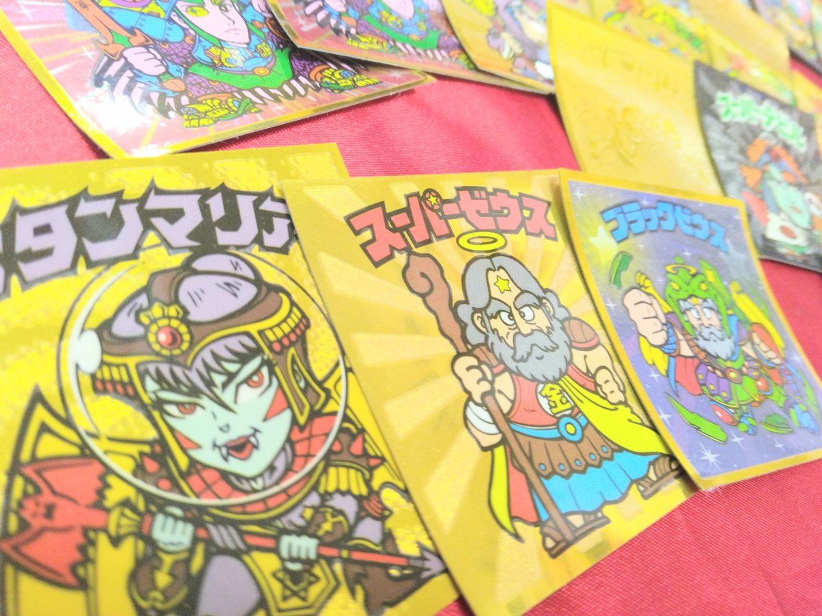 ✨ビックリマンシール、またまた入荷しました〜‼️😆🎉 懐かしのシール