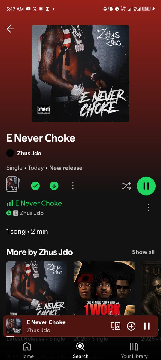 TOOKKSS_01's tweet photo. Steady grinding cuz ,E never choke

⚡⚡⚡⚡
@zhus_jdo  ,make we dey on this one till you give us EP https://t.co/8QJzmGfD5E