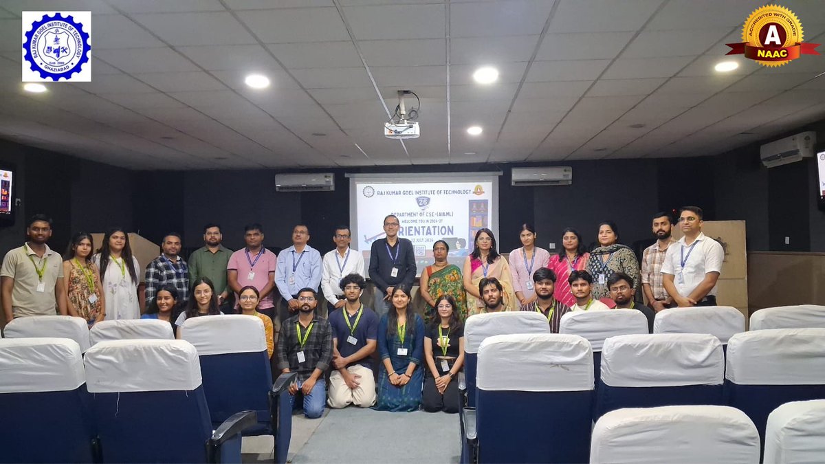 rkgit_'s tweet photo. continuous learning, and professional excellence.
We extend our best wishes to all our 2nd Year students for a successful, enriching, and rewarding academic year ahead.
#RKGITGhaziabad #CSEAIML #Orientation2026 #Congratulations #Ghaziabad #topplacementcollege #btechcollege https://t.co/sFrF7yI51P