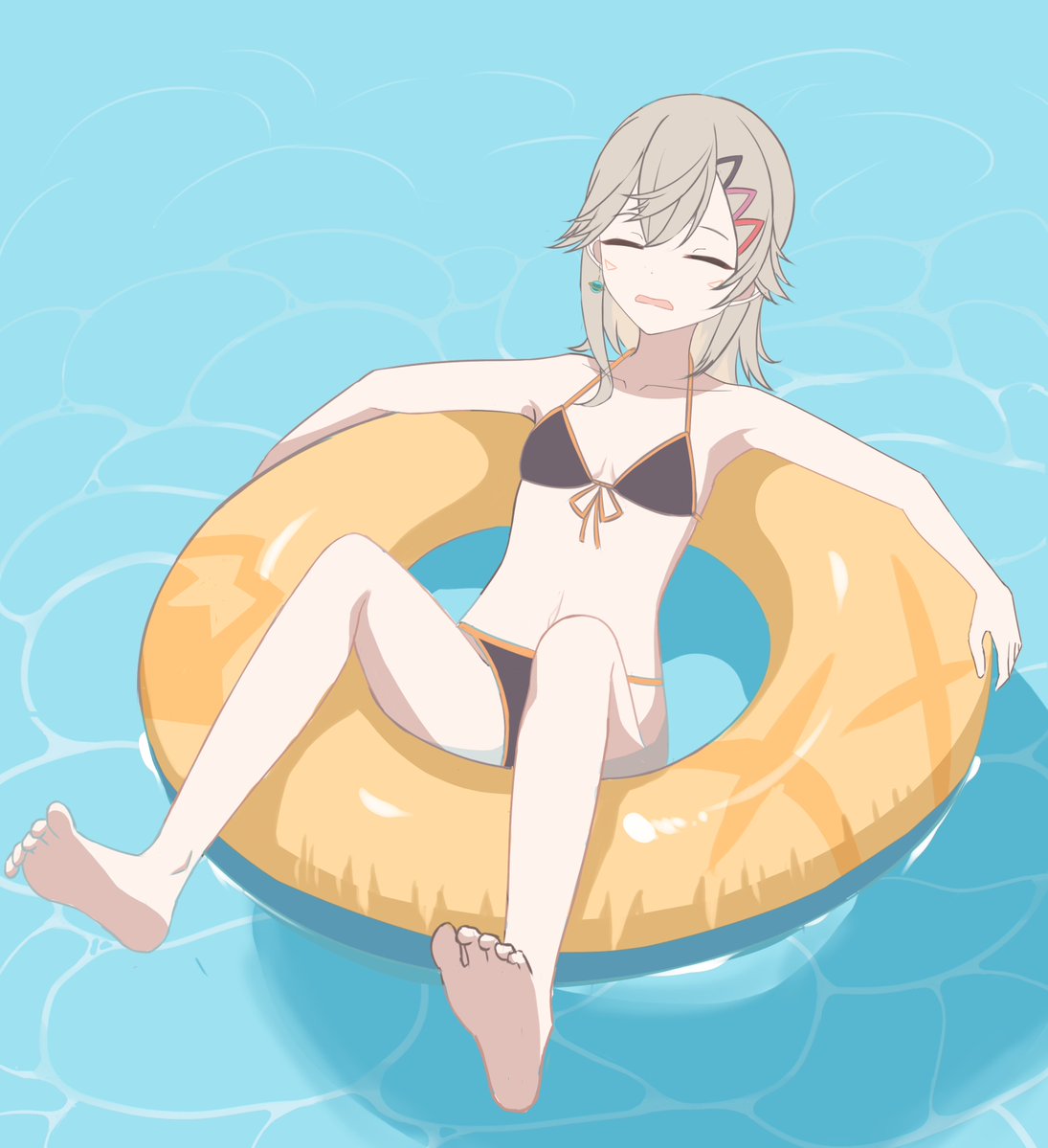 j_aruga_'s tweet photo. 暑いしプールでも行きたいな
#引き小森画 https://t.co/vC0Gt8y2GB