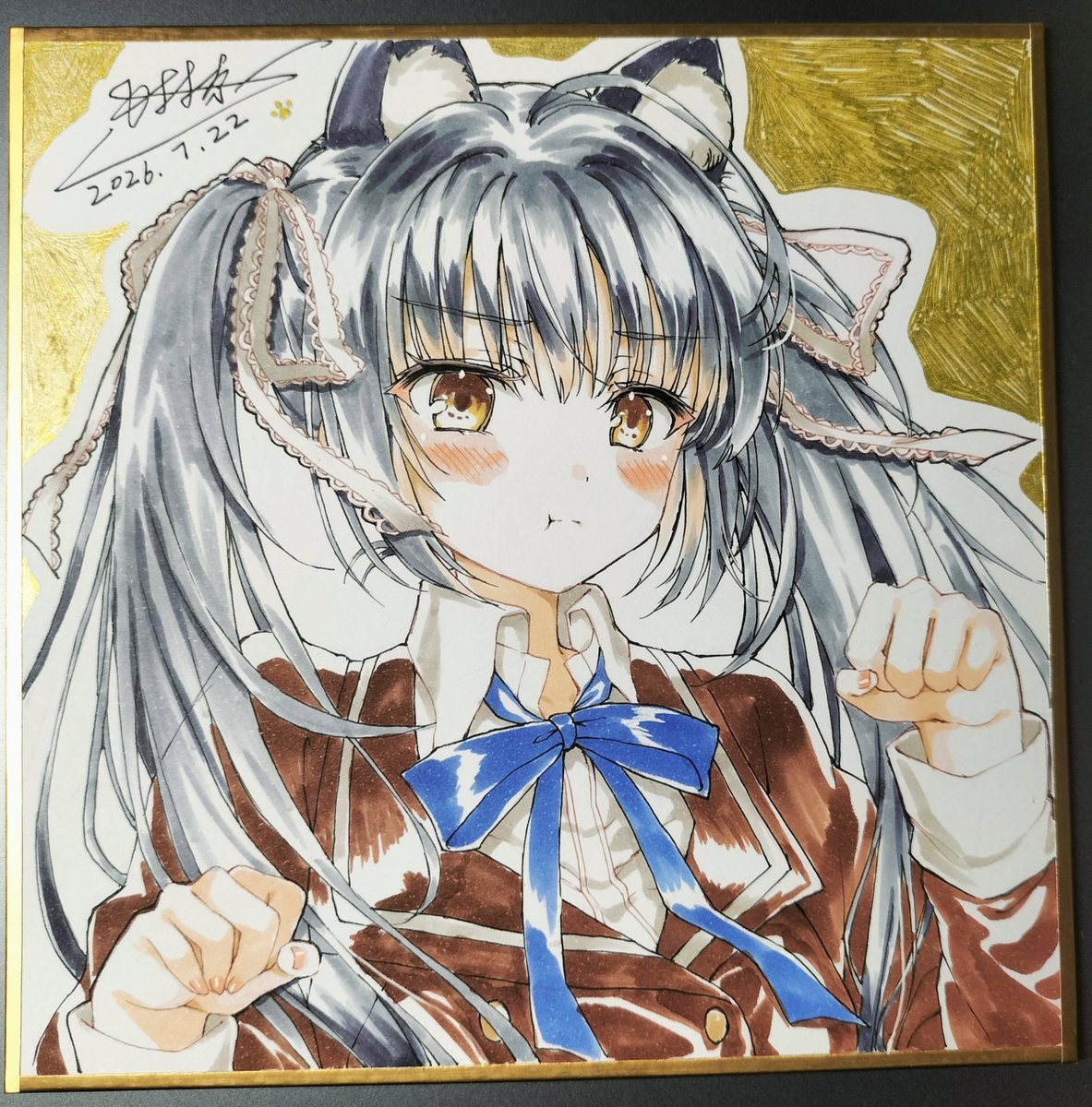 Linnaiaaa's tweet photo. #サクラノ刻
依旧上海galo的赠品喵 https://t.co/gY6YsN3D4n