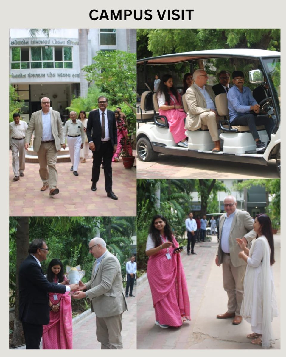 dirsvkm's tweet photo. An International Student Academic and Leadership Training Program-UK at KSV, SVKM Campus Kadi  in Collaboration with Futura Group, UK commenced with the arrival of British Deputy High Commissioner Mr. Steve Hickling at the KSV campus. https://t.co/yGoCkNIkZK