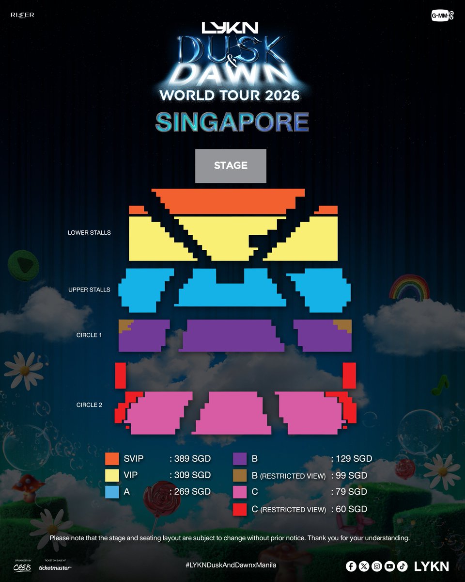 Balanquit_22's tweet photo. WTS 🎫 

LYKN DUSK AND DAWN WORLD TOUR 2026 IN SINGAPORE 🇸🇬 

✅ 2x SVIP Tickets
✅ 2x VIP Tickets
✅ 2x ZONE A Tickets 

Front Seats 
(Side by side)

🌍Global fans are invited

📩 DM or LINE / Telegram 

#LYKNDuskAndDawnWorldTour2026
#LYKNDuskAndDawnxSingapore
#LYKN
#GMMTV https://t.co/Na6q8TcUe6