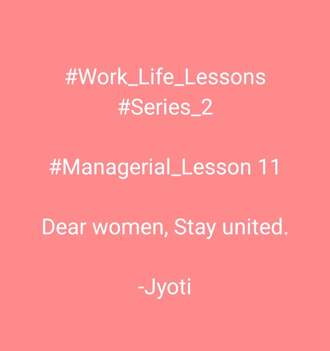 jyoti_rani_7's tweet photo. #Work_Life_Lessons #Series_2
This series is inspired by the lessons I've learned while navigating professional challenges. Some reflections may resonate with you, while others may challenge your perspective.
#Managerial_Lessons #Leadership #WorkplaceWisdom #ProfessionalGrowth https://t.co/4JzvPw2PMR