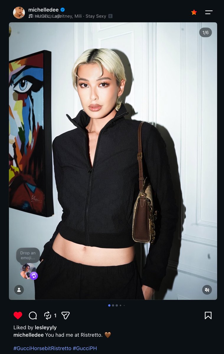 miimii_8485's tweet photo. SHEEESHH ๐โค๏ธโ๐ฅ
#MichelleDee #GucciPH https://t.co/bgHL9CanMm