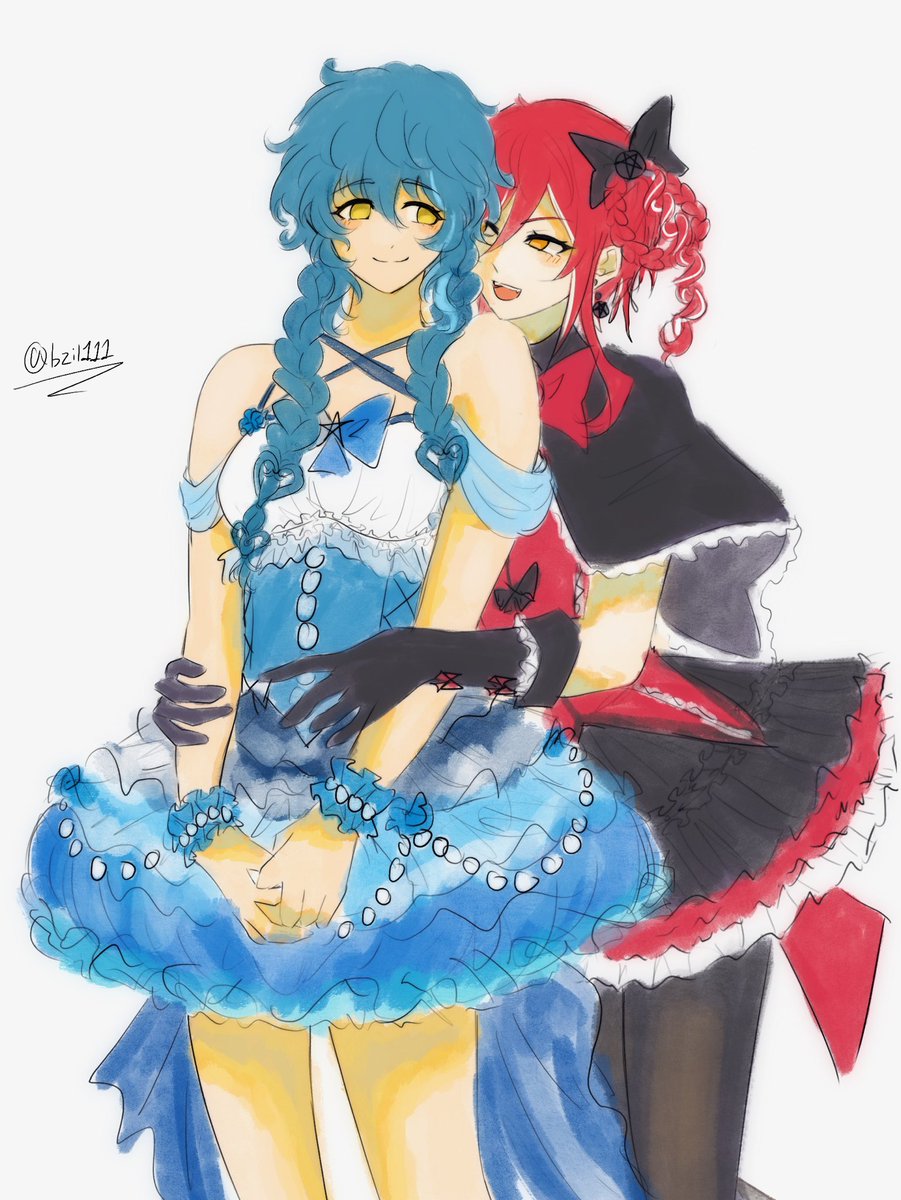 bzil111's tweet photo. * つむ夏, 女体化
Day 4: Fantasy + Magic
#enstars #ntmgweek2026 https://t.co/dvzu3BHFAP