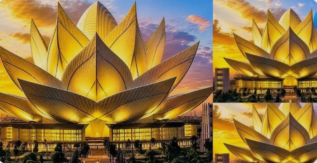 Indianinfoguide's tweet photo. 🚨 Lucknow is set to get a new architectural landmark with the proposed Lotus inspired Vidhan Bhavan in Gomti Nagar. https://t.co/nlM9Iy8OnY