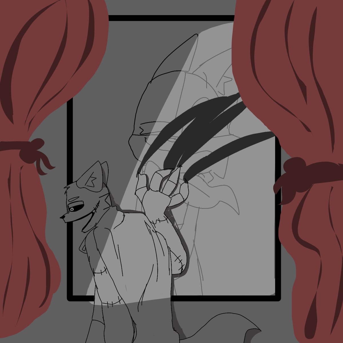 KawakisaCPC's tweet photo. "Maybe in another world where the light is by our side"
@maldinnebr OC!
#SmilingCrittersOC #ProjectCritters #EclipseWolf #EclipseFox https://t.co/MPgScRpKpU