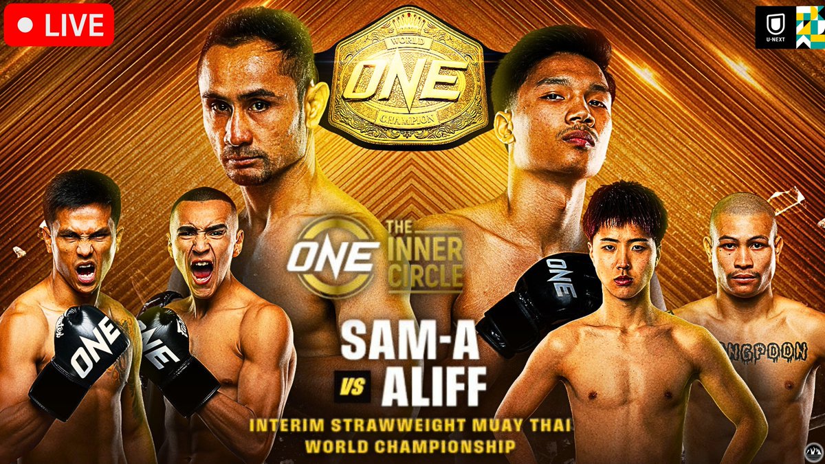CityLifeMMA's tweet photo. 🚨LIVE COVERAGE🚨
ONE Friday Fights 163 &amp; The Inner Circle 23
CLICK HERE to join the LIVE CHAT 
https://t.co/fUqfbjCslS

#ONEFridayFights163 #TheInnerCircle23 #ONELumpinee163 #ONEChampionship #TheInnerCircle #WeAreONE #MuayThai #Kickboxing #MMA #onefc #ONEJapan #ONESamurai2 https://t.co/orhcHgs6mA