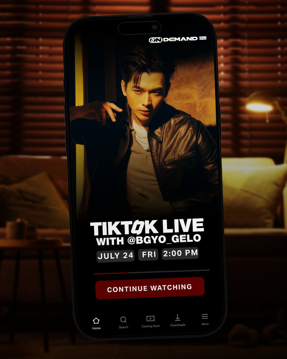 bgyo_ph's tweet photo. Better days when I'm with you. That's why spend your afternoon with @BGYO_Gelo  on TikTok Live 💙

Catch him LIVE at 2 PM. See you there! 😉
🔗 https://t.co/LM8457UlM6

#BGYO #BGYO_OnDemand https://t.co/TDNCdjen4D