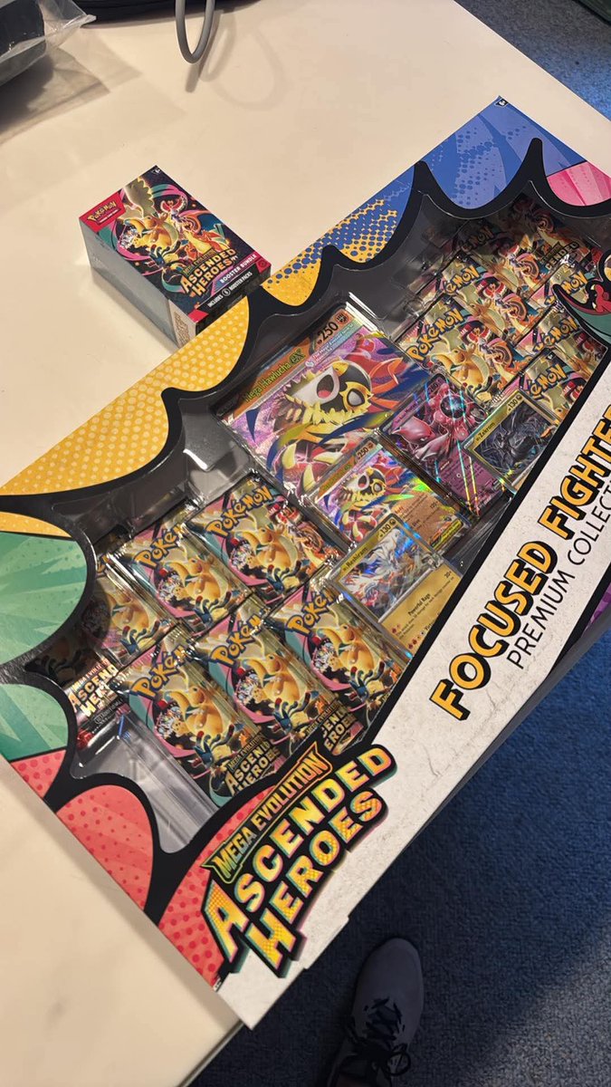 bethke2's tweet photo. @CardPurchaser Turned that comic into these Ascended Heroes…think that was a W?🤷🏼‍♂️ https://t.co/qHFfxSLOb0