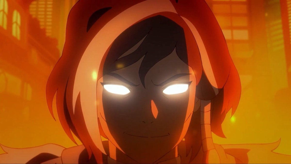 NektisNoirVA's tweet photo. Saw some people theorize that Vaatu reformed inside Raava and manipulated Korra from within to cause the cataclysmic event

And this would also explain Pavi and her twin. Korra had Raava and Vaatu in her when dying so the rebirth cycle birthed twins, each with one of the spirits. https://t.co/HWn3fUJo23