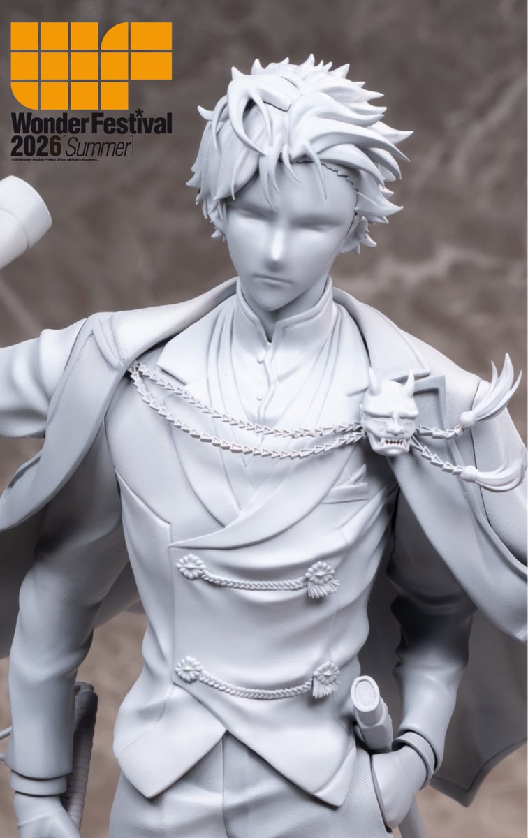 dongaiwudong's tweet photo. 『あんさんぶるスターズ！！』より
鬼龍紅郎

WF2026夏にて展示いたします！

ぜひ会場でご覧いただけますと嬉しいです。

#WF2026S #ワンフェス #あんスタ #WF2026夏　#あんさんぶるスターズ https://t.co/Uhf7cAIVDN