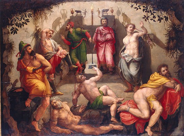 vanmutoka1's tweet photo. L'allégorie de la caverne est l'un des passages les plus célèbres de La République, où Platon l'expose dans le Livre VII pour illustrer la différence entre l'ignorance et la connaissance.

Le récit

Platon demande d'imaginer des hommes enchaînés depuis leur naissance au fond d'une caverne. Ils ne peuvent regarder que le mur qui leur fait face. Derrière eux brûle un feu, et entre le feu et les prisonniers passent des personnes portant divers objets. Les prisonniers ne voient que les ombres projetées sur le mur et entendent les échos des voix. N'ayant jamais connu autre chose, ils prennent ces ombres pour la réalité.

Un jour, l'un des prisonniers est libéré. D'abord, la lumière du feu lui fait mal aux yeux. Puis il est conduit hors de la caverne. La lumière du soleil l'aveugle encore davantage, mais peu à peu il distingue les objets, les êtres vivants, puis le soleil lui-même. Il comprend alors que ce qu'il voyait dans la caverne n'était qu'une illusion.

Lorsqu'il retourne dans la caverne pour raconter la vérité aux autres prisonniers, ceux-ci se moquent de lui, refusent de le croire et seraient même prêts à le tuer s'il essayait de les libérer.

La signification philosophique

La caverne représente le monde de l'ignorance et des apparences.

Les chaînes symbolisent les préjugés, les croyances et les habitudes qui enferment l'esprit.

Les ombres représentent les illusions que l'on prend pour la réalité.

La sortie de la caverne symbolise le chemin difficile vers la connaissance et la vérité.

Le soleil représente la vérité suprême et le Bien, source de toute connaissance.

Le retour du prisonnier montre que ceux qui découvrent la vérité rencontrent souvent l'incompréhension, le rejet, voire l'hostilité.

Le message de Platon

L'allégorie enseigne que l'éducation n'est pas un simple apprentissage de connaissances : c'est une transformation profonde de l'esprit. Elle invite chacun à remettre en question les apparences, à exercer son esprit critique et à rechercher la vérité, même lorsque cette quête est difficile ou dérangeante.