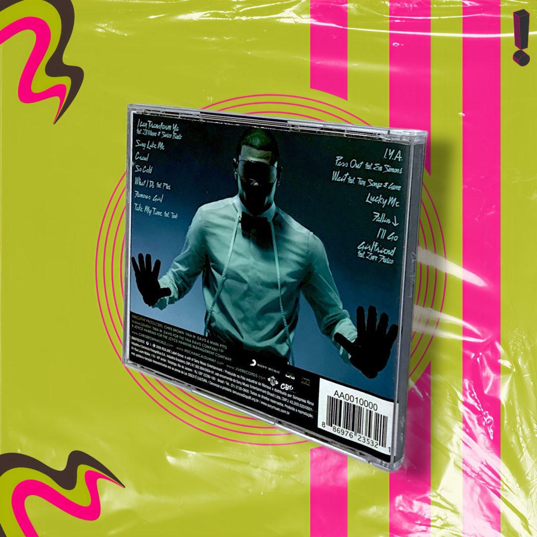 discooclub's tweet photo. CD Chris Brown | Graffiti

• Disponível em nossa loja na Shopee •

🔗 Link para compra:
       https://t.co/JVpoDFWfjv 

#ChrisBrown https://t.co/IGFV2WU3EW