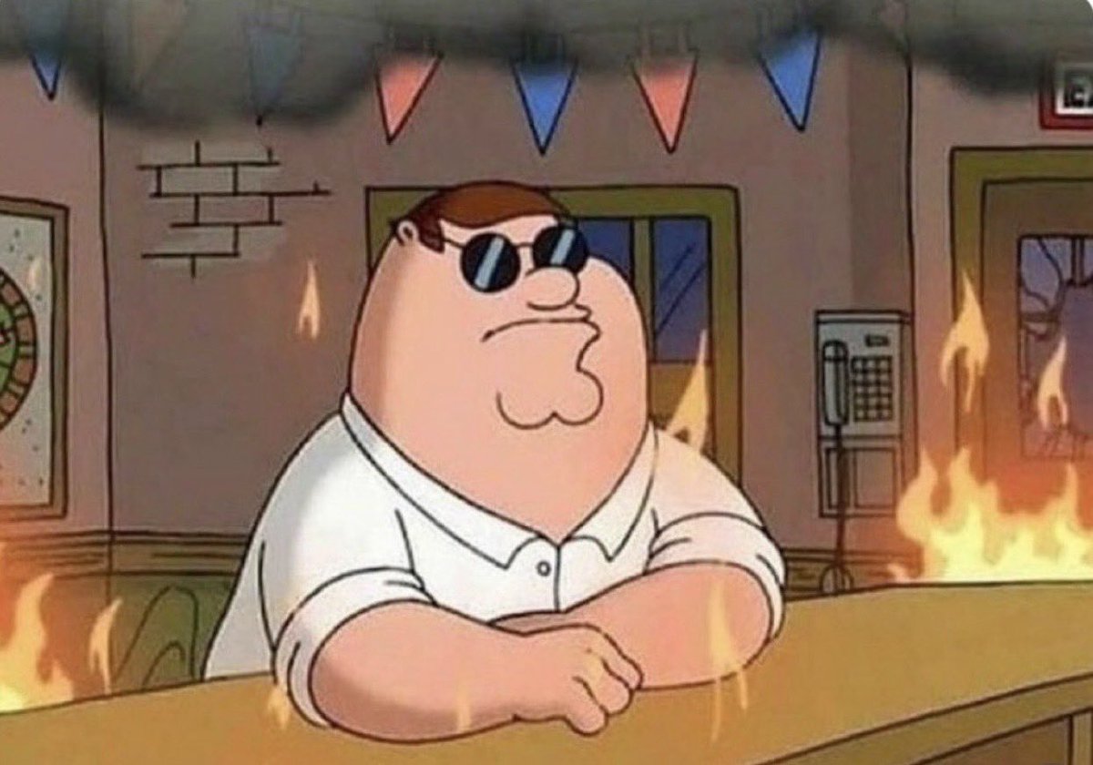venusianqueenn's tweet photo. Taurus when everything is going wrong in their life but they're used to it https://t.co/1vwIBlY0hj