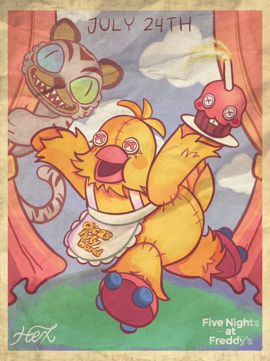 FNAFAlerts's tweet photo. I’m sorry, but these art pieces are just incredibly cute. Good lord, I love them so much.

It’s also why I loved collecting the Hex cards and wish they’d make them available as a standalone option. The artwork is always beautiful. I really need to start collecting them again because I’m falling behind.