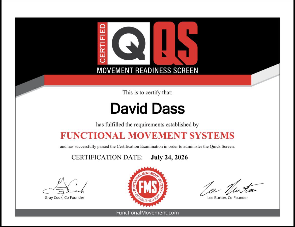 daviddassgolf's tweet photo. Quick Screen Movement Readiness Screen complete https://t.co/2fLzeYnWfl