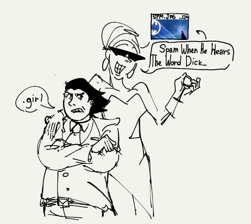 justjustohelp's tweet photo. my favorite brotp from limited time offer by @borderlambs #spamton #queen https://t.co/K5wOwyjDqm
