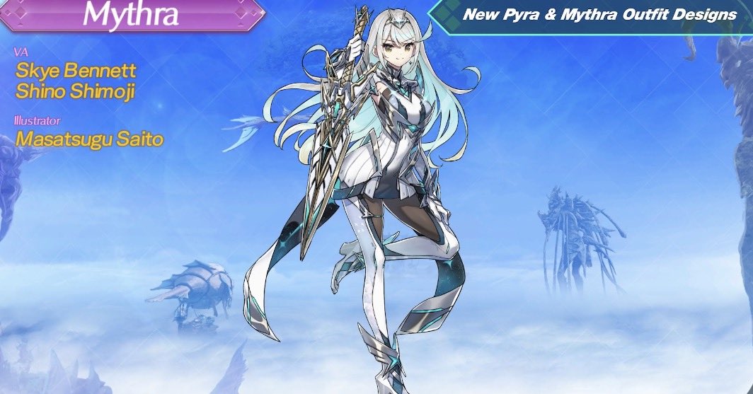MonolithNews's tweet photo. New outfits for Pyra and Mythra in the Switch 2 Edition of Xenoblade 2! https://t.co/MYc9Qksii9