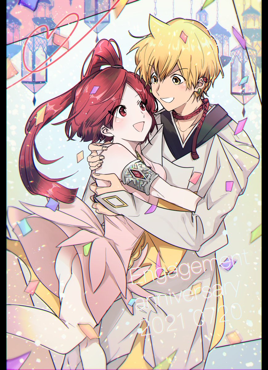 DailyAliMor's tweet photo. I missed it by a few days.
(art by もっこりん子: https://t.co/kBYKSDvfBc)
#Magi #Alibaba #Morgiana #Alimor #アリモル #アリババ #マギ #モルジアナ https://t.co/8yLABK0LkY