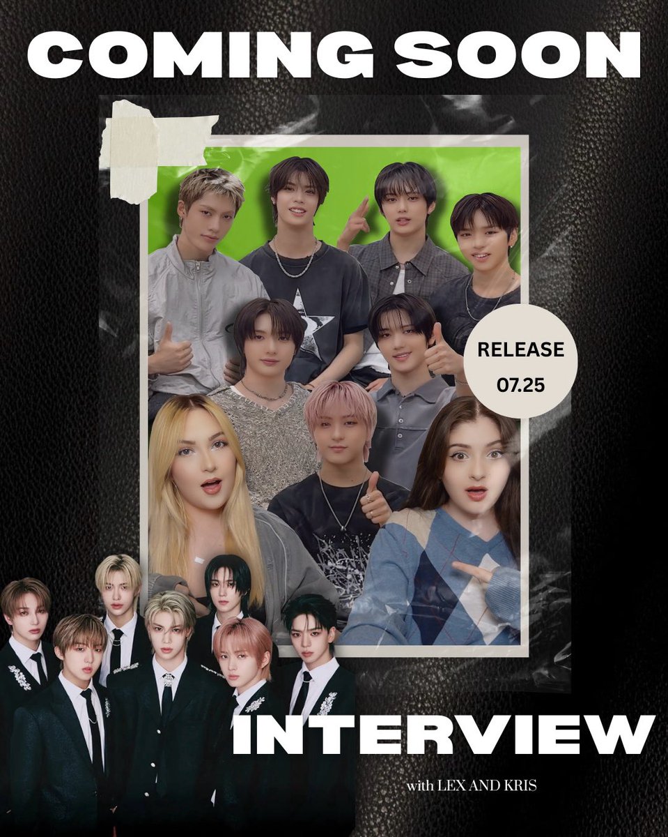 LexandKris's tweet photo. NOVAs, this one’s for you! 📢
Our interview with NouerA premieres July 25th at 7PM EST! 💙

We talked about their ‘CATCH THE WAVE’ tour, what it meant to headline the Toronto Korean Festival, and which song from their latest EP is their personal favourite.
~
#nouera #누에라 https://t.co/sDeghQx4uP