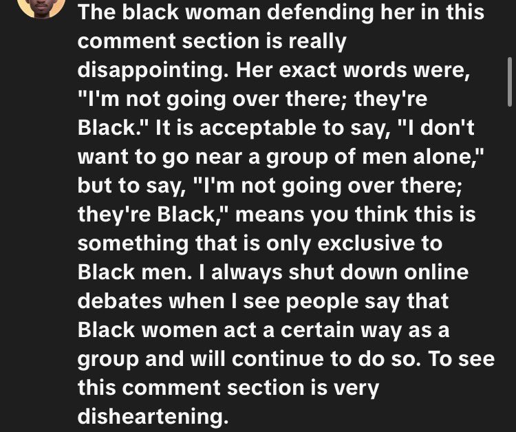 onelastbp's tweet photo. KKKeisha says something blatantly racist about Black men &amp;, as expected, her fellow Keishas in the comments are in full support lol.

The final comment by the simp is why I’m forever thankful I became aware to the reality of Keisha at 7 years old. 😂 https://t.co/9bFWR89793