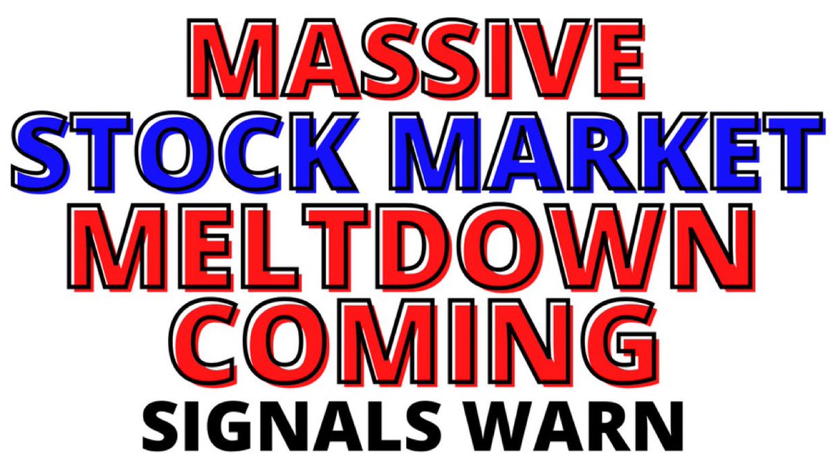 ProgidywebX's tweet photo. VIDEO BELOW
Massive Stock Market Meltdown About to Happen

Ignore at Your Own Peril!!!!!!!!!!!!!!

Stock Market Update
https://t.co/fW3LWWWEXR…

.
$SPX $SPY $QQQ $NDX $IWM $RUT #oil #Iranwar #Trump $DJIA #DJIA $VIX #Stockmarket #Warsh #stockmarketcrash #PPI #Inflation https://t.co/eNn0sO55Po