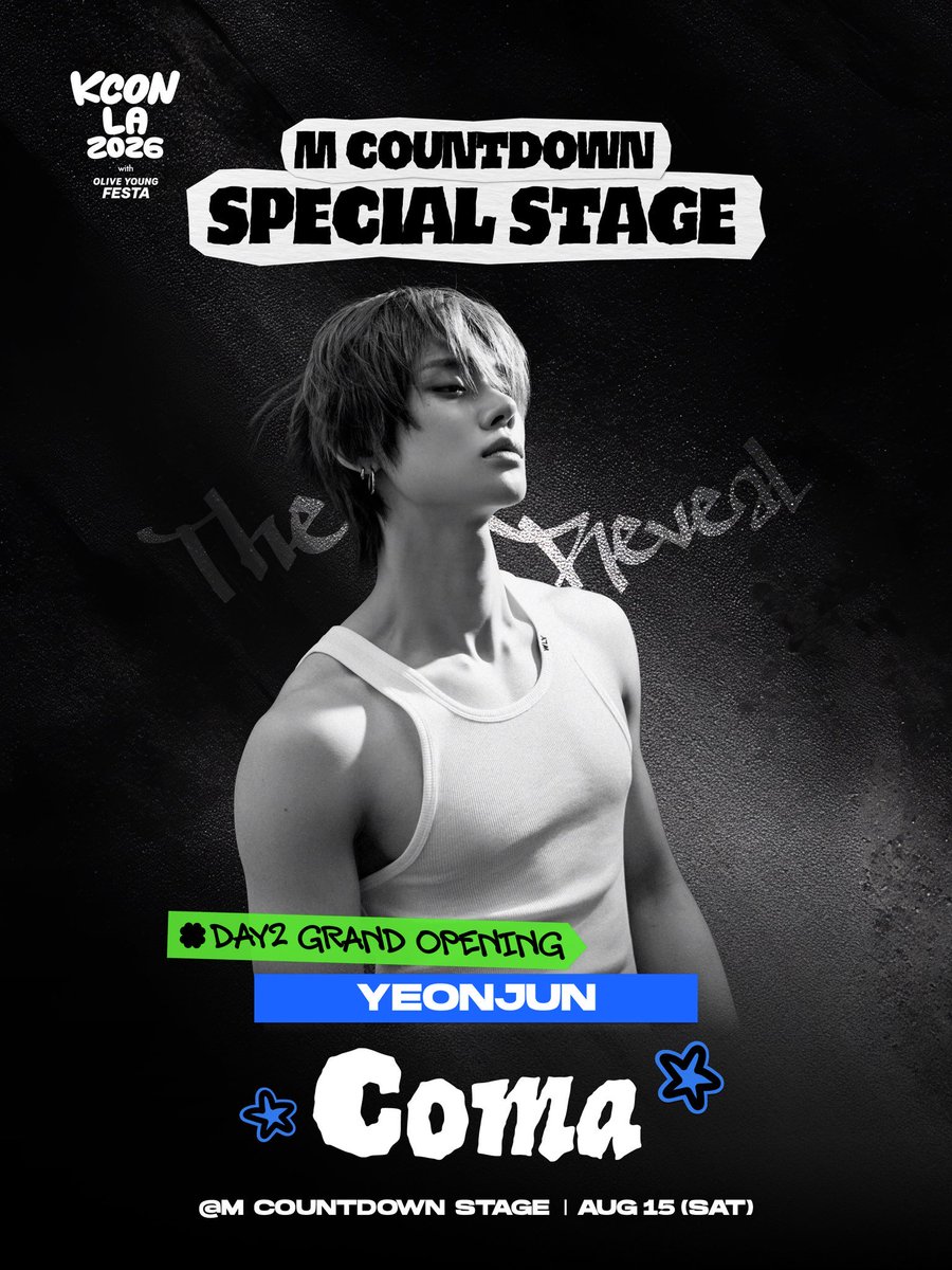 913records's tweet photo. YEONJUN’s upcoming solo performances at the United States including Music Festivals

8/5 [DATE CHANGE] GMA Summer Concert Series 2026
8/6 iHeartRadio Z100 Summer Bash ‘26
8/12 Billboard Live [NEW]
8/15 KCON LA 2026

#YEONJUN #연준 #ヨンジュン @TXT_bighit https://t.co/EtyQDtdLzD