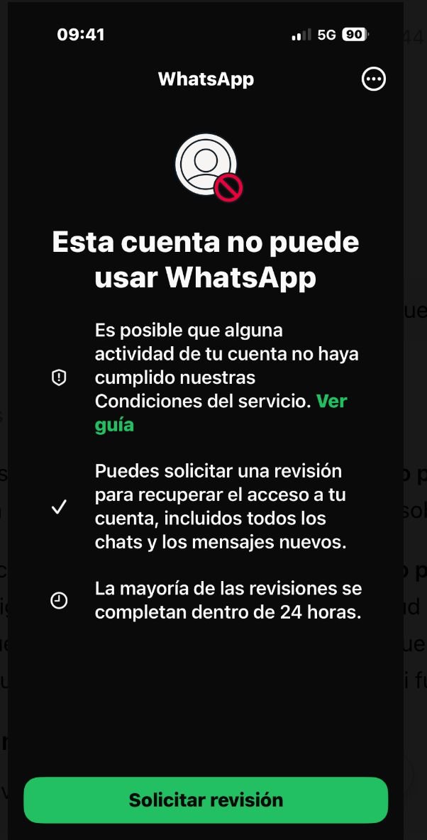 julitolopez's tweet photo. 🟥URGENTE PRODUCTORES / PERIODISTAS:
¡SI TE BLOQUEAN LA CUENTA DE WHATSAPP!

TENEMOS REPORTES DE PRODUCTORES DE ARTEAR Y TELEFE, QUE SE LES CIERRA EL WHATSAPP Y TIENEN QUE ENTRAR EN REVISIÓN. 

SI OCURRE REITERADAMENTE, PUEDE CAUSAR EL CIERRE DEFINITIVO DE TU WHATSAPP.

SUCEDE PORQUE WHATSAPP DETECTA QUE MUCHOS WHATSAPP ESTÁN CONECTADOS DESDE LA MISMA IP (WIFI DEL CANAL O REDACCIÓN).

Y COMO LA TAREA DEL PRODUCTOR / PERIODISTA ES CONTACTAR GENTE NUEVA Y ENVIAR UN LINK DE ZOOM, LO TOMA COMO SPAM VIOLANDO NORMAS DE USO.

EL SISTEMA ENTRA EN MODO ENFORCEMENT Y SUSPENDEN TU CUENTA.

🟥PARA RESOLVER:
- PEDÍ REVISIÓN
- CUANDO VUELVA A FUNCIONAR, CERRARÁ TODAS LAS SESIONES.
- POR TRES DÍAS, SOLO USA WHATSAPP DESDE TU TELÉFONO, SIN ESTAR CONECTADO AL WIFI Y SIN CREAR NUEVOS CONTACTOS.

LA CUENTA SALDRÁ DE MODO ENFORCEMENT Y VOLVERÁ A RELAJARSE.
