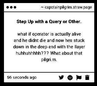 CapotainPilgrim's tweet photo. If That would Be the Case,
The Operator is a Pancake. https://t.co/MOuvLFXNe3
