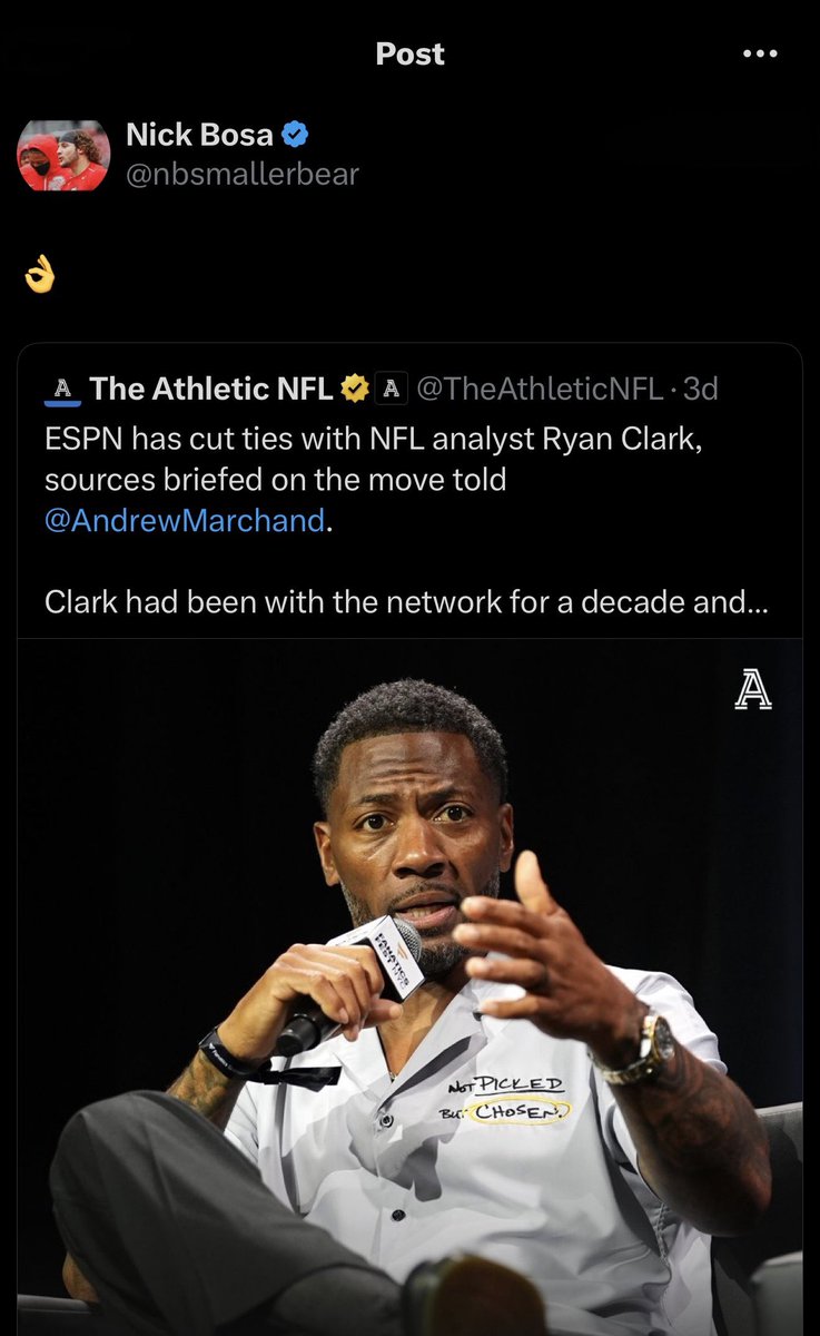 MLFootball's tweet photo. THIS IS NICK BOSA’S FIRST POST IN FOUR YEARS… ABOUT RYAN CLARK.

HE IS NEVER BEATING THE ALLEGATIONS.

💀💀💀 https://t.co/1RBI27UjyI