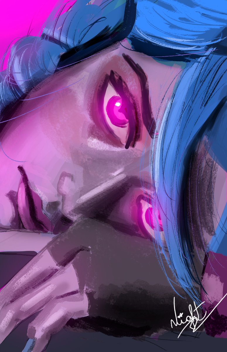 nighttenshiart's tweet photo. Jinx

#arcane #loltwt #jinx #powder #art #artistontwitter https://t.co/4KUkmJHJad