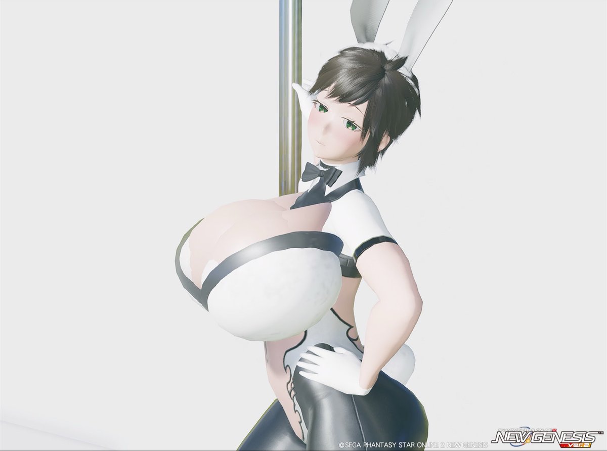 REDFRAMEpso2ngs's tweet photo. オリキャラです

デカ盛り短髪ボーイッシュ王子様系バニーガール

属性過多！
お色気全開！
金曜日ファイトです!
 #PSO2NGS_SS 
 #メンテの日じゃないけどss貼る https://t.co/qp8an7ZNXw