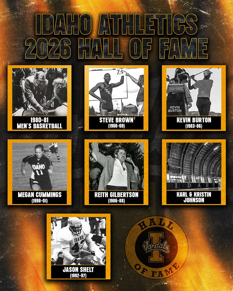 Idaho_Vandals's tweet photo. To our Vandal legends, welcome to the Hall of Fame 🏆

📰: https://t.co/A8HrmdYZhw https://t.co/9yn3BCicCj