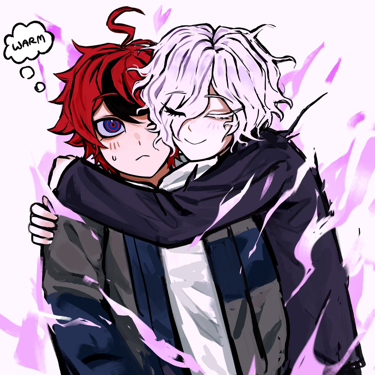rawgluten's tweet photo. takushion doodle cuz i think theyre cute #hndr_FA https://t.co/YaIYwjvahC