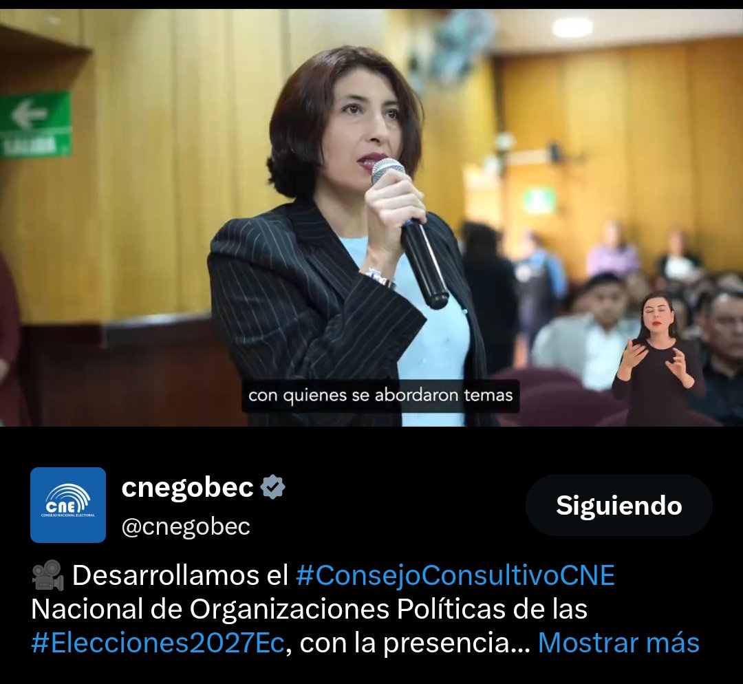 veronicalbuja's tweet photo. #Ecuador #elecciones seccionales #noviembre2026 y desde las organizaciones #políticas esperamos que las autoridades del CNE permitan 🇪🇨 recuperar la confianza y garantizar el proceso electoral y sacar de terapia intensiva a la #democracia @OEA_oficial  @NotablestlSUR @Reuters https://t.co/UkY1uKBRZT