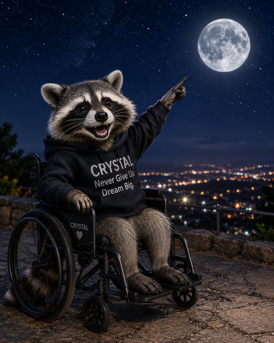 CrystalRaccoonX's tweet photo. Only Up from here let's run this up let's go🚀🚀🚀🚀

#crystaltheraccoon
#acceptedonmoonmission
#neverleftbehind
#leadingtheway
#communitytakeover

CH7HjcS67VPXVcwRKrro6icR4QzDD8W75NjNzD1pump https://t.co/n0zYFTUBxT