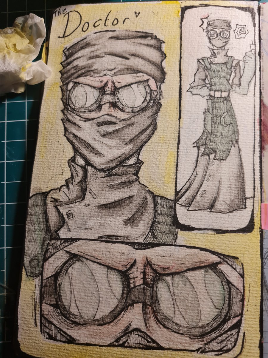 Thingymajigy_'s tweet photo. I HAVE COLORED IN BOTH WILLIAM AND THE DOCTOR >=3 hehe 
@SmekkyBoybutGal 
Enjoyy #fanart #dementium #dementiumfanart #dementiumtheward #traditionalartist https://t.co/NNFwyFYEea