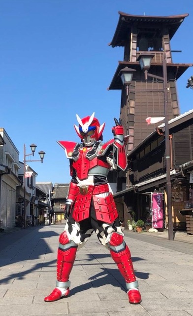 radiokawagoe's tweet photo. #鎧勇騎月兎 #ラジオ川越
良い子のみんな！
明日7月25日（土）の川越百万灯夏まつりは「りそなコエドテラス」に集合！！
川越のヒーロー「鎧勇騎月兎と、その相棒（？）「河童の小次郎」そしてジャック音頭の三枝孝尚さんが川越百万灯夏まつりに見参！
TOKYO MX2で放送していたテレビ番組やこれまでの活動について、そしてこれからの展望などを愉快にトークします！
19時10分ごろの登場です🐰
是非お越しください！