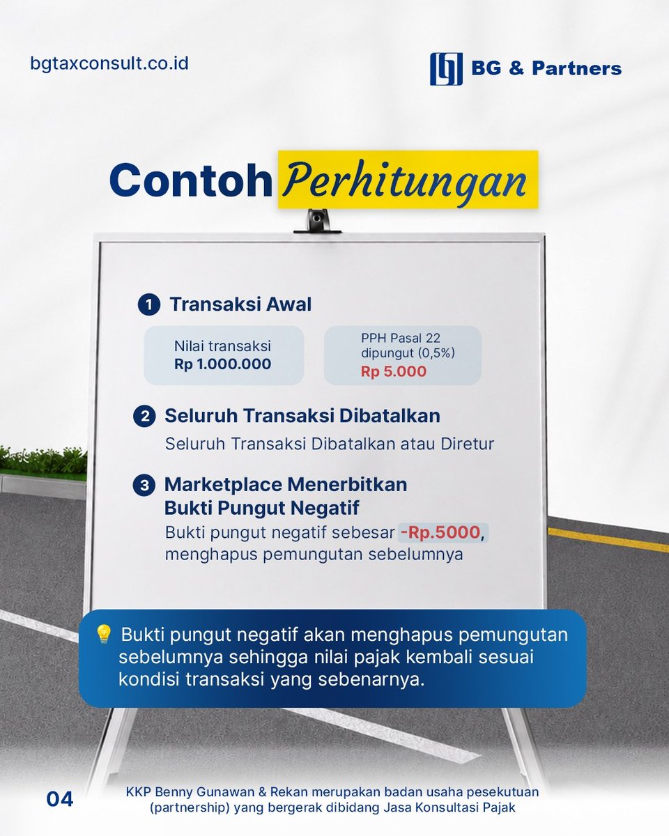 KkpBenny's tweet photo. Terjadi retur atau pembatalan transaksi di marketplace? Pemungutan PPh Pasal 22 juga dapat dikoreksi melalui dokumen pembetulan atau pembatalan. Koreksi tersebut akan menghasilkan bukti pungut bernilai negatif sesuai ketentuan yang berlaku.

#Marketplace #PPh22 #Perpajakan #DJP https://t.co/yuQWZ1JgGU