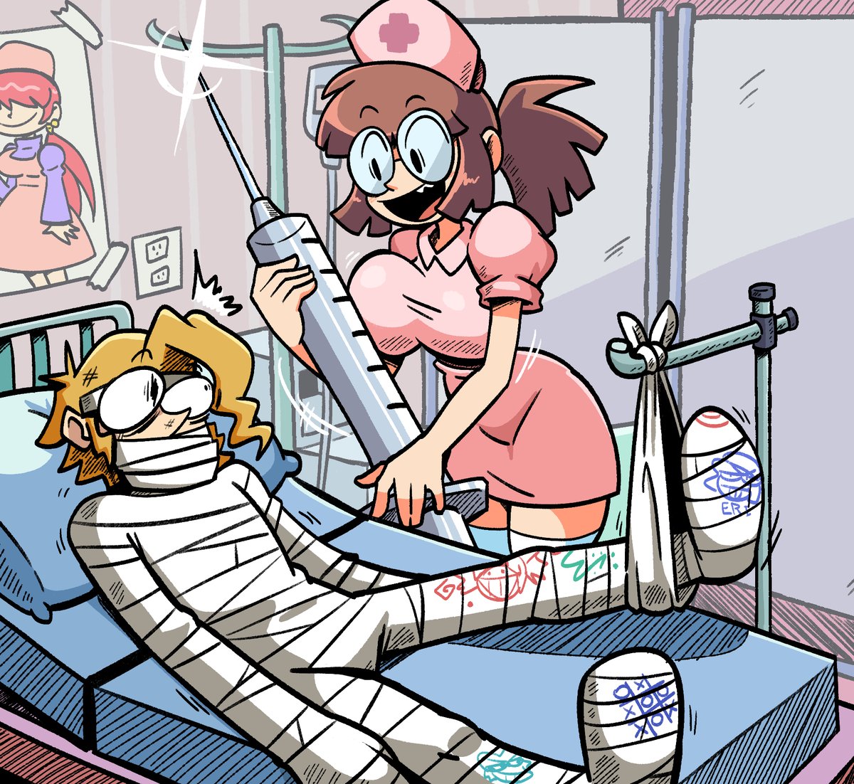 KevinArthurLS's tweet photo. Nurse Fio💉👀 https://t.co/T5MZDrTER4