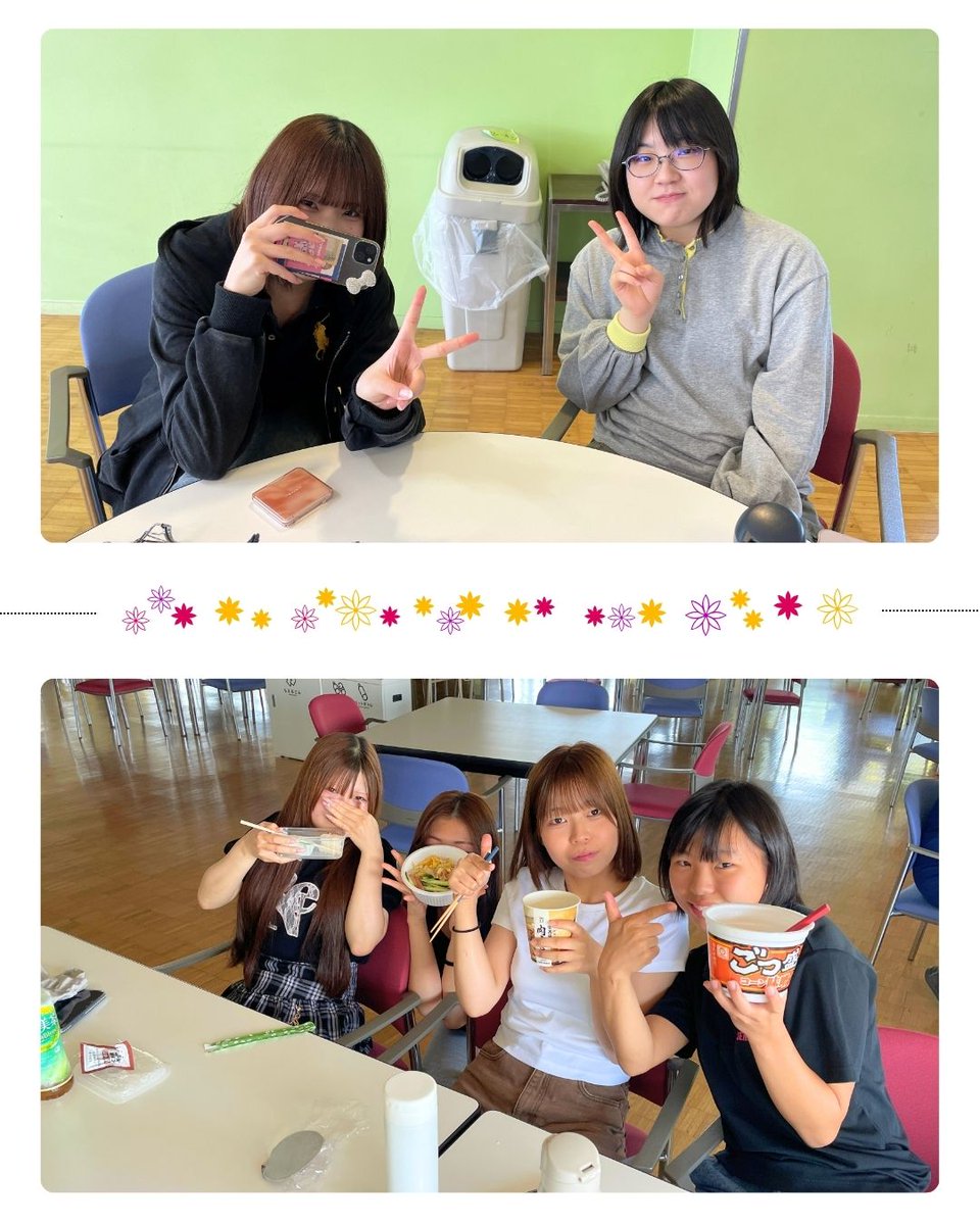 sapporo_ca's tweet photo. とある日のお昼休みの様子をお届けします📸✨
学生ホールや教室で友だちと楽しくランチをしたり、おしゃべりを楽しんだり…♪
一方で、休み時間にも勉強を頑張る学生の姿も…！！

それぞれ思い思いのお昼休みを過ごしていました😊

#札幌商工会議所付属専門学校 #札幌 #専門学校
#専門学生 #お昼休み https://t.co/RYnZRz4e5F