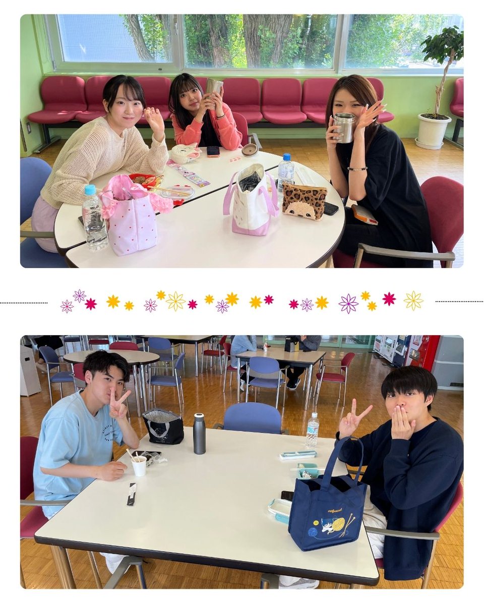 sapporo_ca's tweet photo. とある日のお昼休みの様子をお届けします📸✨
学生ホールや教室で友だちと楽しくランチをしたり、おしゃべりを楽しんだり…♪
一方で、休み時間にも勉強を頑張る学生の姿も…！！

それぞれ思い思いのお昼休みを過ごしていました😊

#札幌商工会議所付属専門学校 #札幌 #専門学校
#専門学生 #お昼休み https://t.co/RYnZRz4e5F