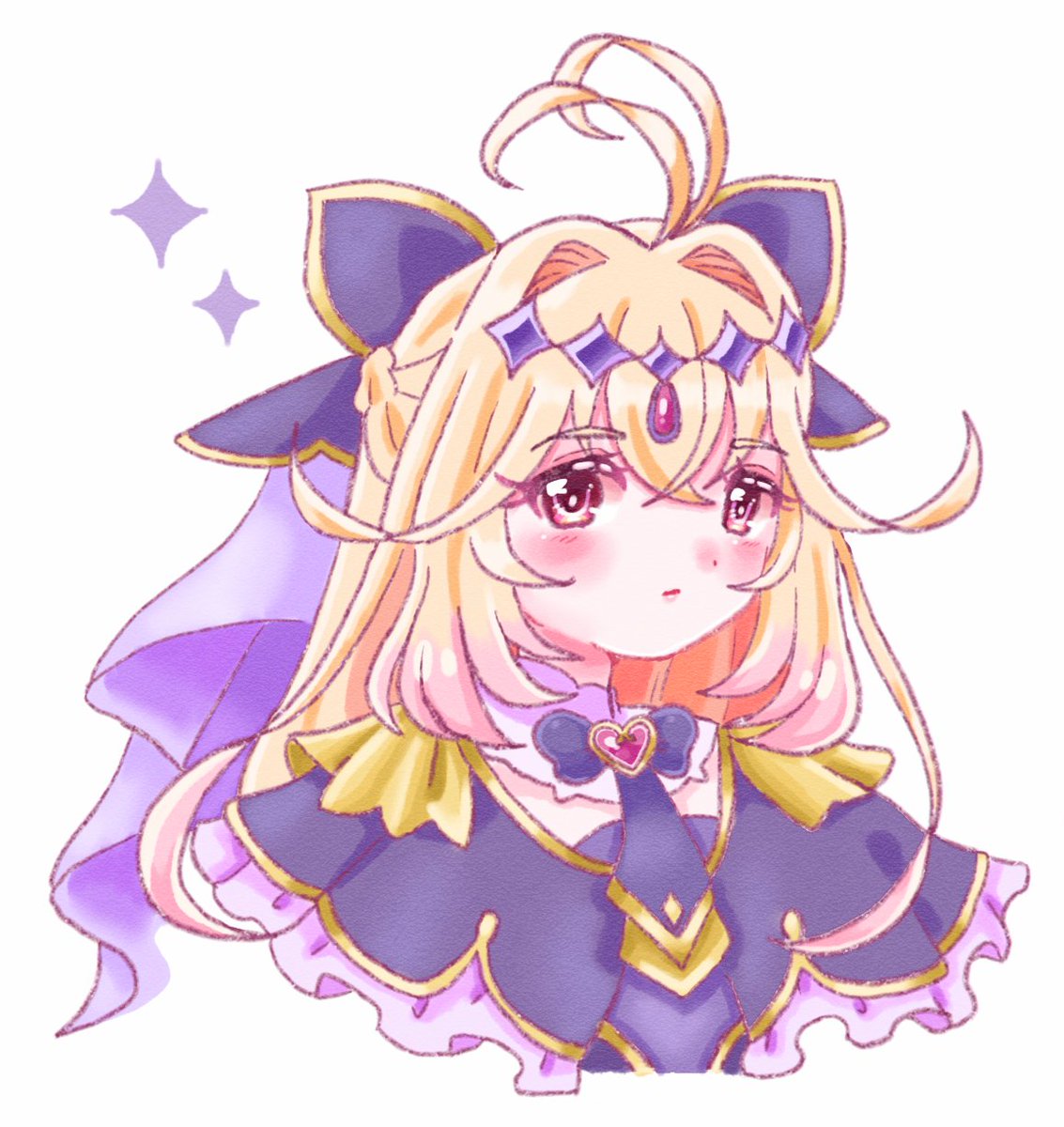 名探偵プリキュア #たんプリ #キュアアルカナ・シャドウ #イラスト ✨