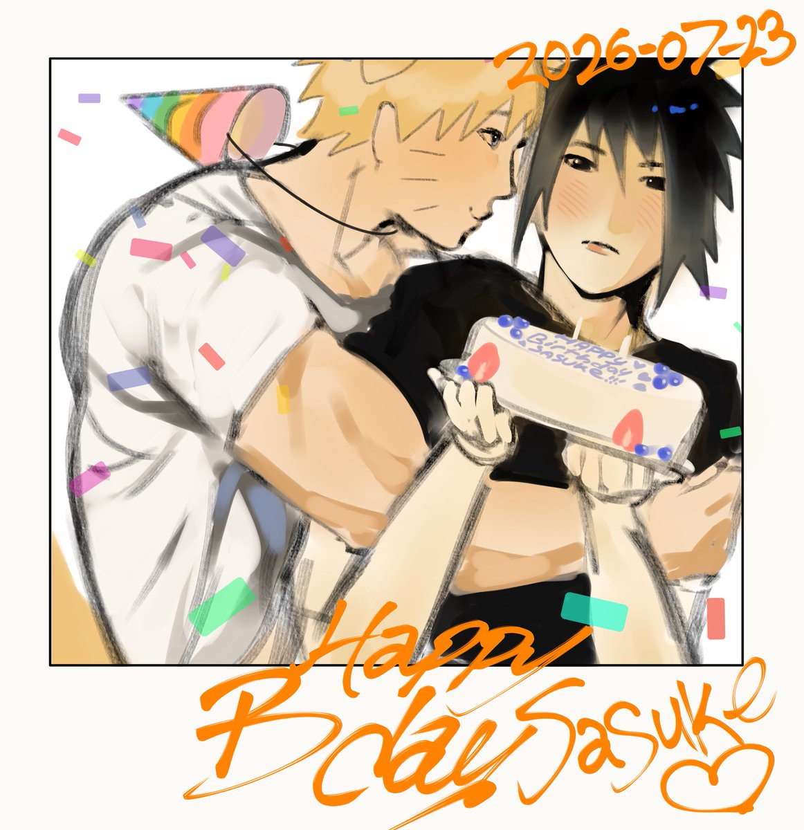 jui3ee's tweet photo. Happy Sasuke day🫡 

#narusasu https://t.co/BUcWKcytks